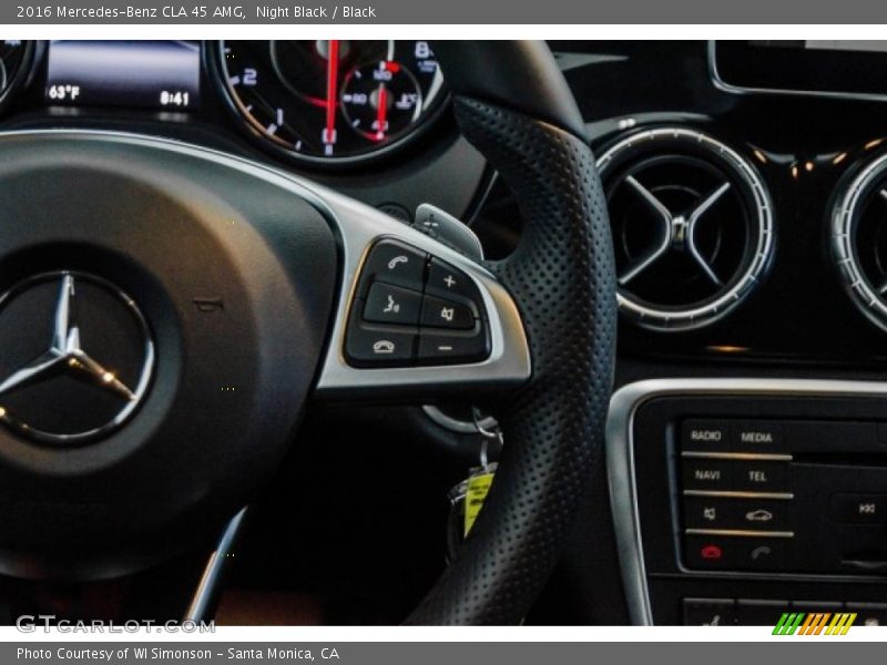 Night Black / Black 2016 Mercedes-Benz CLA 45 AMG