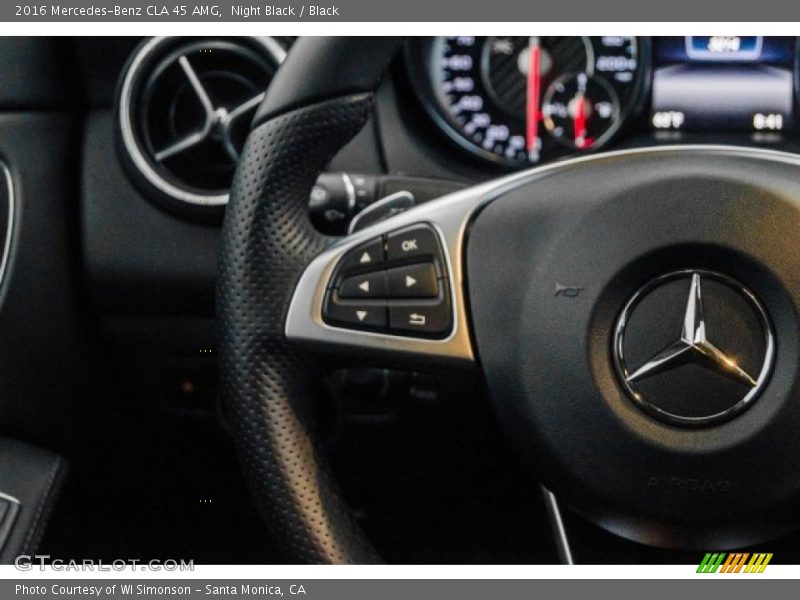 Night Black / Black 2016 Mercedes-Benz CLA 45 AMG