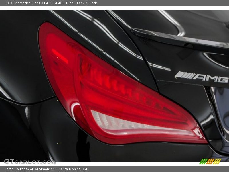 Night Black / Black 2016 Mercedes-Benz CLA 45 AMG