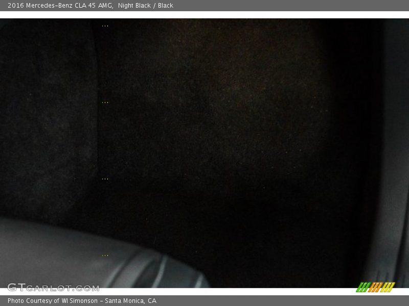 Night Black / Black 2016 Mercedes-Benz CLA 45 AMG