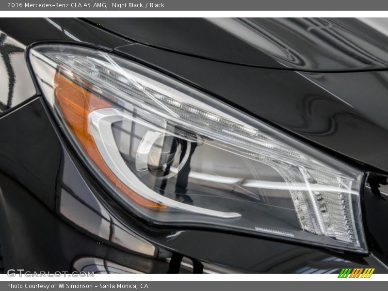 Night Black / Black 2016 Mercedes-Benz CLA 45 AMG