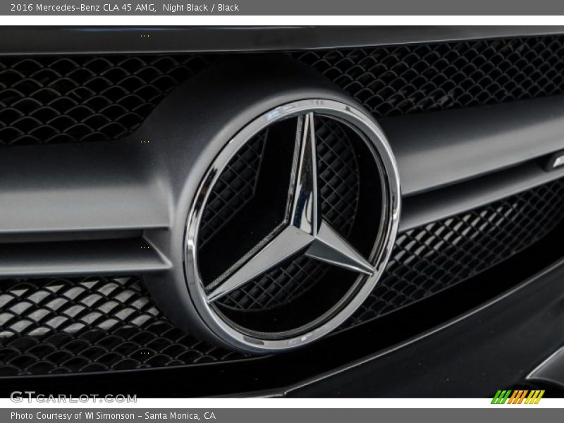 Night Black / Black 2016 Mercedes-Benz CLA 45 AMG
