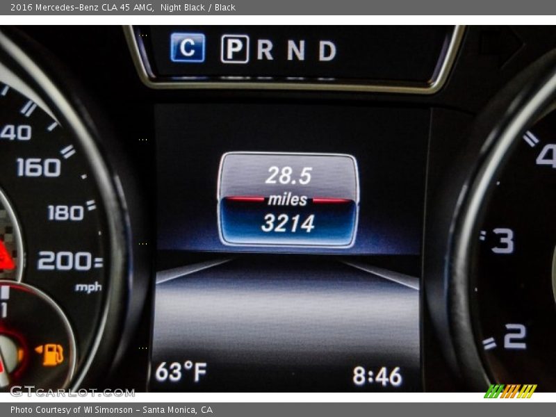 Night Black / Black 2016 Mercedes-Benz CLA 45 AMG