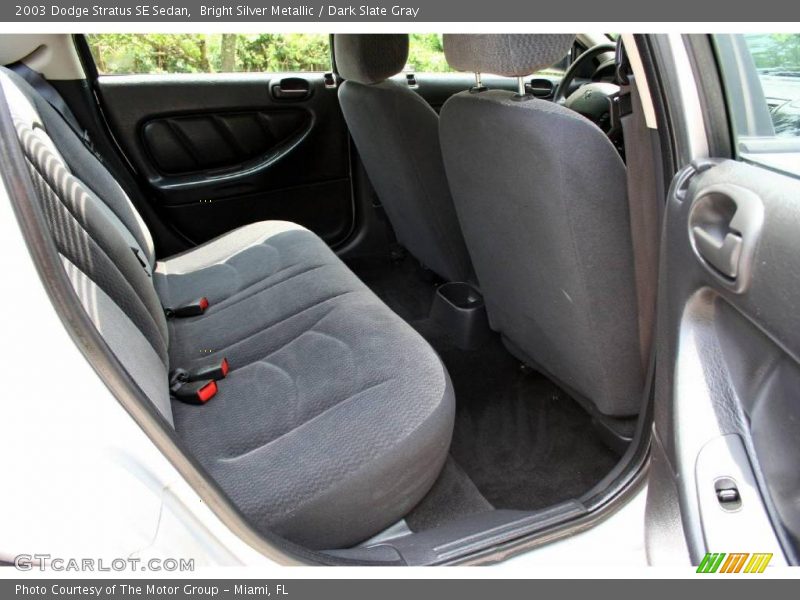Bright Silver Metallic / Dark Slate Gray 2003 Dodge Stratus SE Sedan