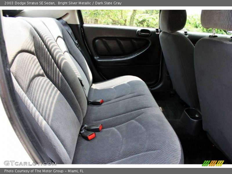 Bright Silver Metallic / Dark Slate Gray 2003 Dodge Stratus SE Sedan