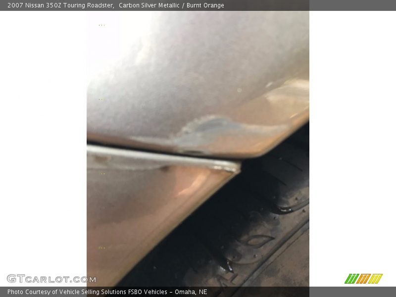 Carbon Silver Metallic / Burnt Orange 2007 Nissan 350Z Touring Roadster