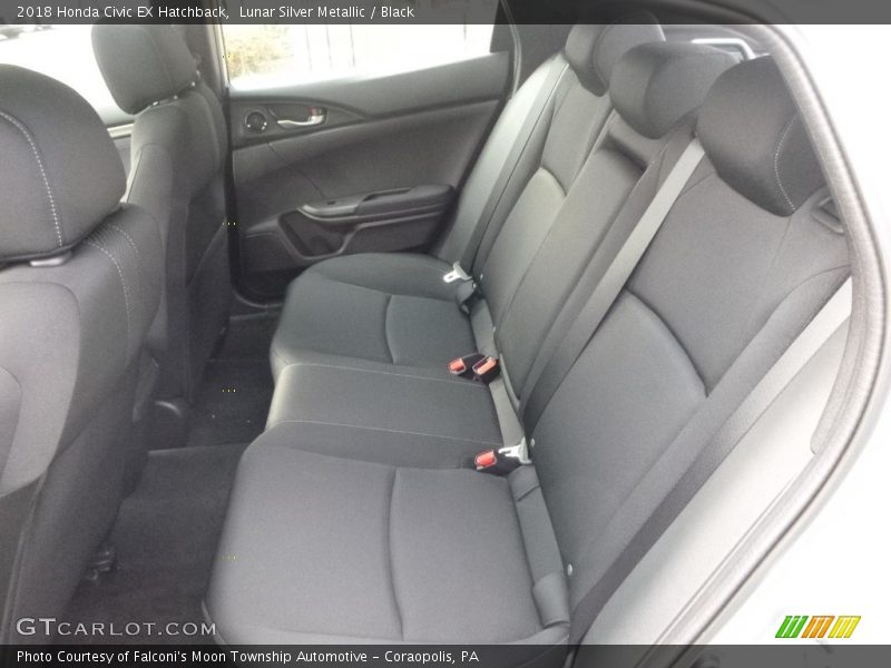 Rear Seat of 2018 Civic EX Hatchback