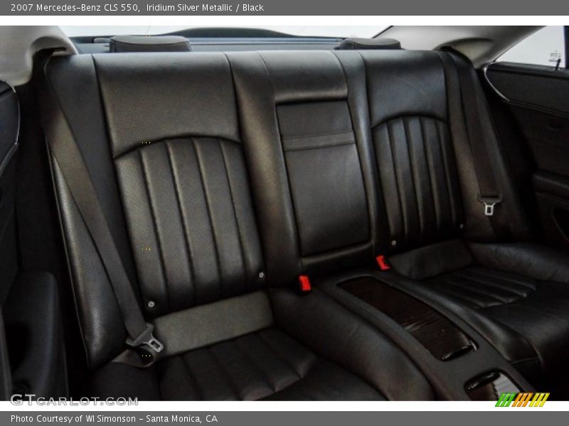Iridium Silver Metallic / Black 2007 Mercedes-Benz CLS 550