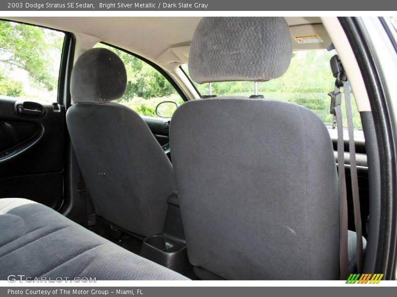 Bright Silver Metallic / Dark Slate Gray 2003 Dodge Stratus SE Sedan