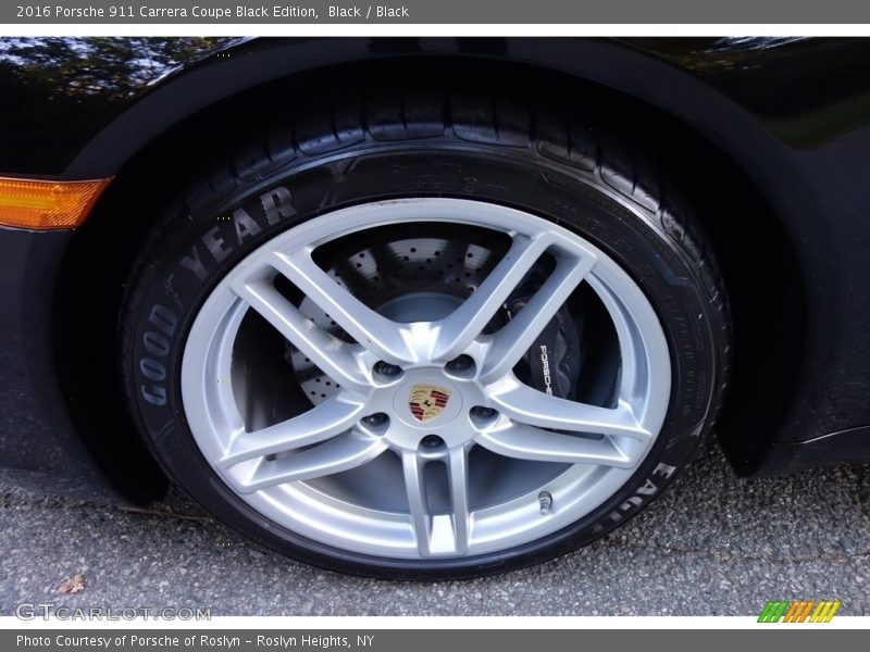  2016 911 Carrera Coupe Black Edition Wheel
