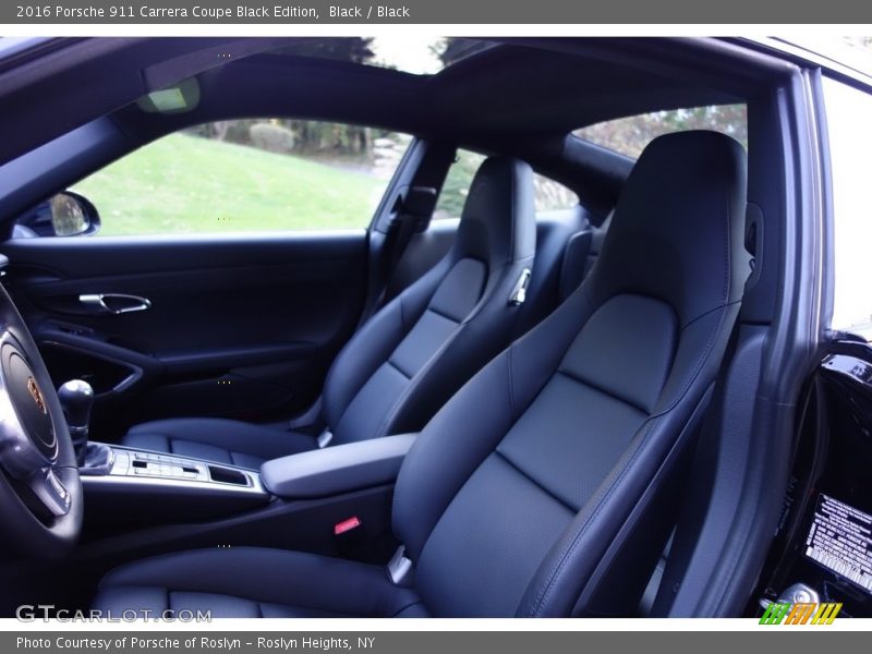 Black / Black 2016 Porsche 911 Carrera Coupe Black Edition