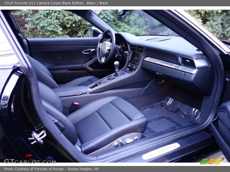 Black / Black 2016 Porsche 911 Carrera Coupe Black Edition