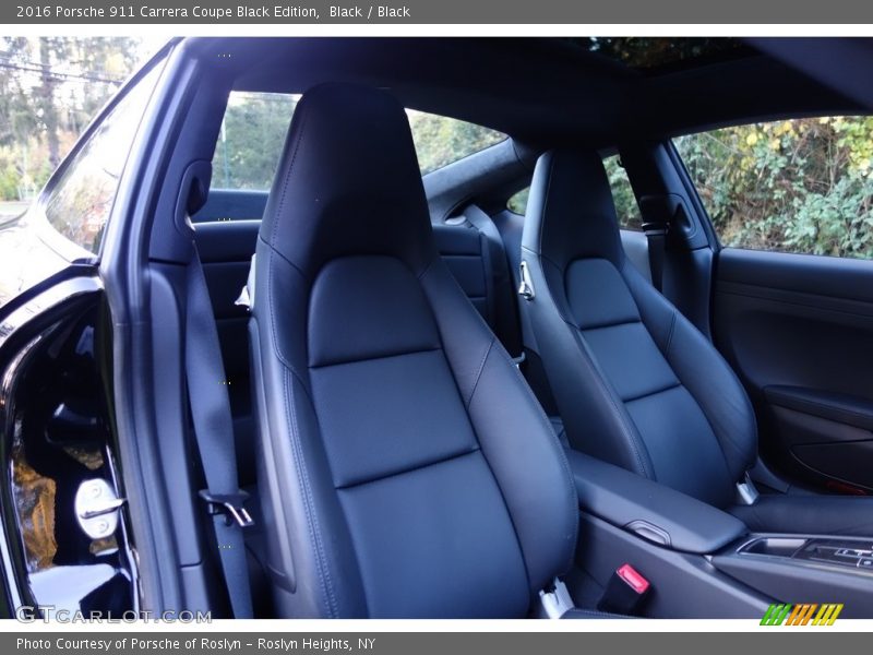 Black / Black 2016 Porsche 911 Carrera Coupe Black Edition