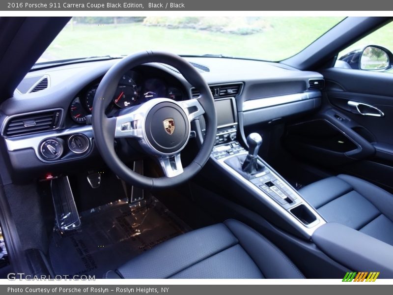 Black / Black 2016 Porsche 911 Carrera Coupe Black Edition