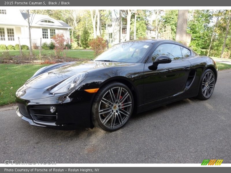 Black / Black 2015 Porsche Cayman S