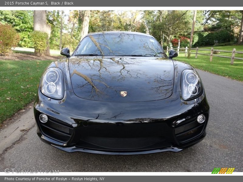 Black / Black 2015 Porsche Cayman S