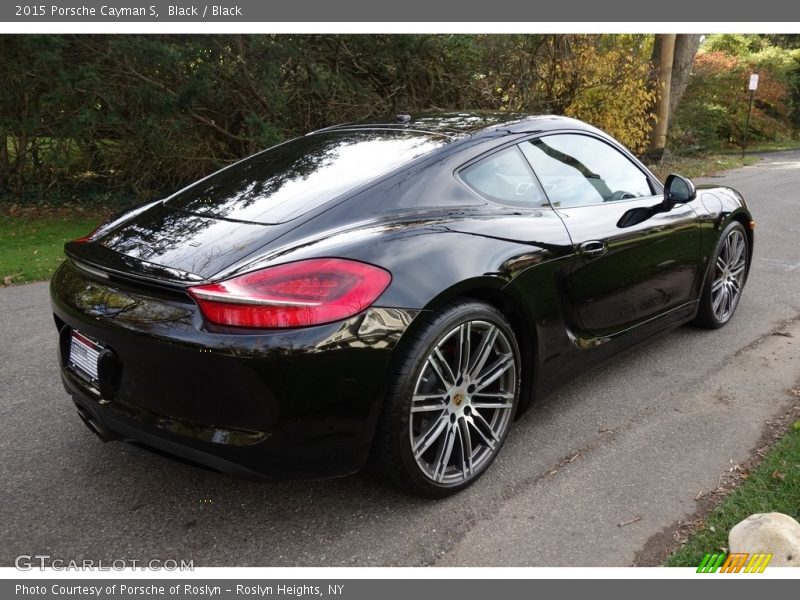 Black / Black 2015 Porsche Cayman S