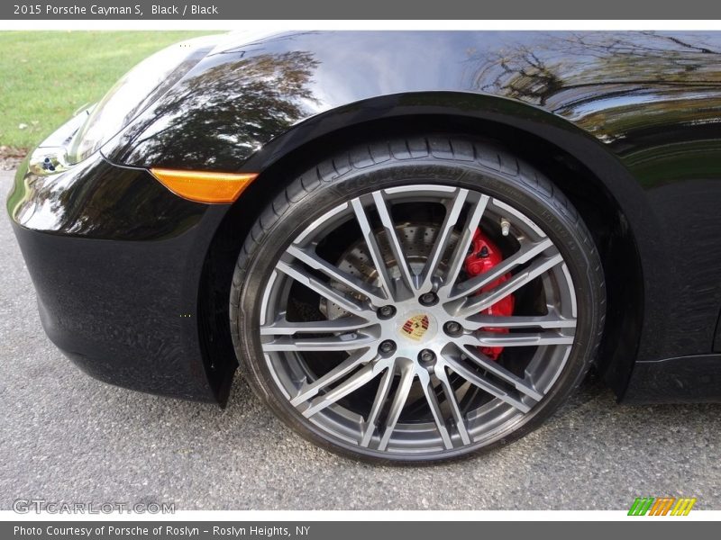 Black / Black 2015 Porsche Cayman S