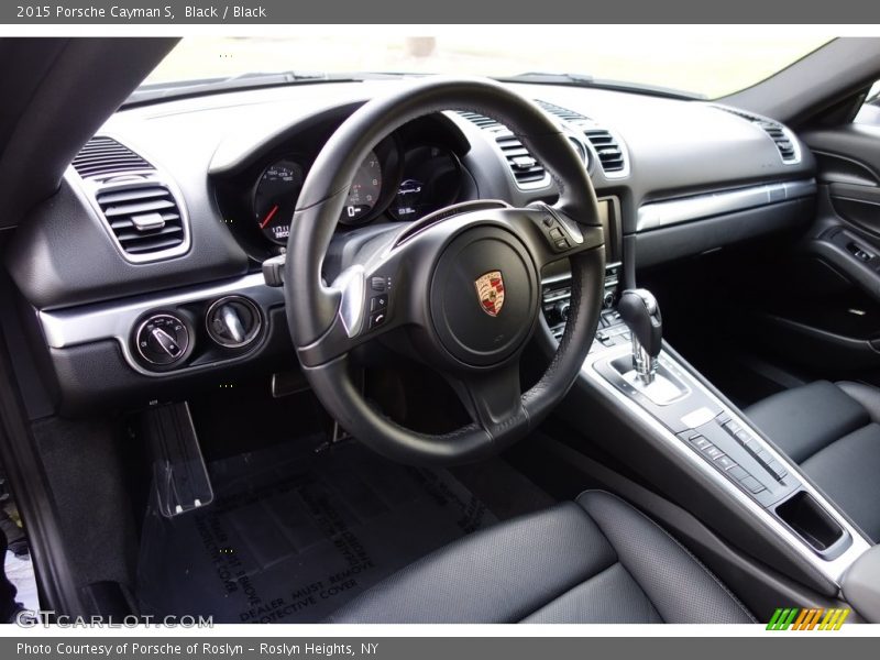 Black / Black 2015 Porsche Cayman S