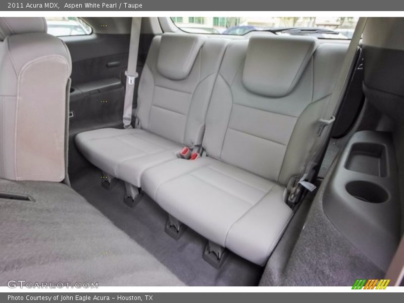 Aspen White Pearl / Taupe 2011 Acura MDX