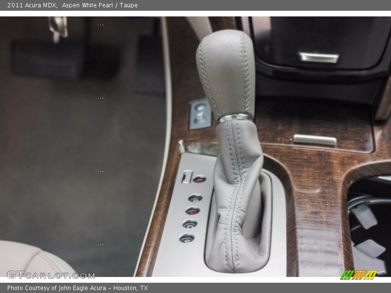 Aspen White Pearl / Taupe 2011 Acura MDX