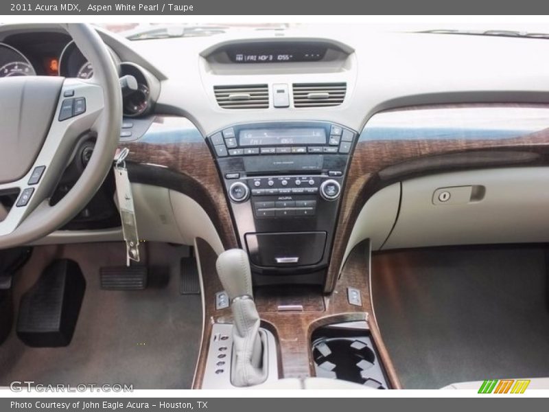 Aspen White Pearl / Taupe 2011 Acura MDX