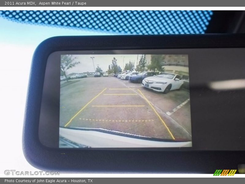 Aspen White Pearl / Taupe 2011 Acura MDX