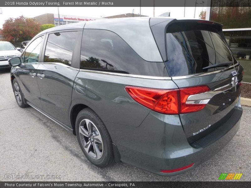 Forest Mist Metallic / Mocha 2018 Honda Odyssey Touring