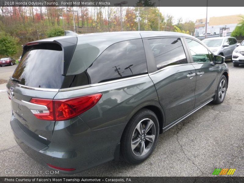 Forest Mist Metallic / Mocha 2018 Honda Odyssey Touring