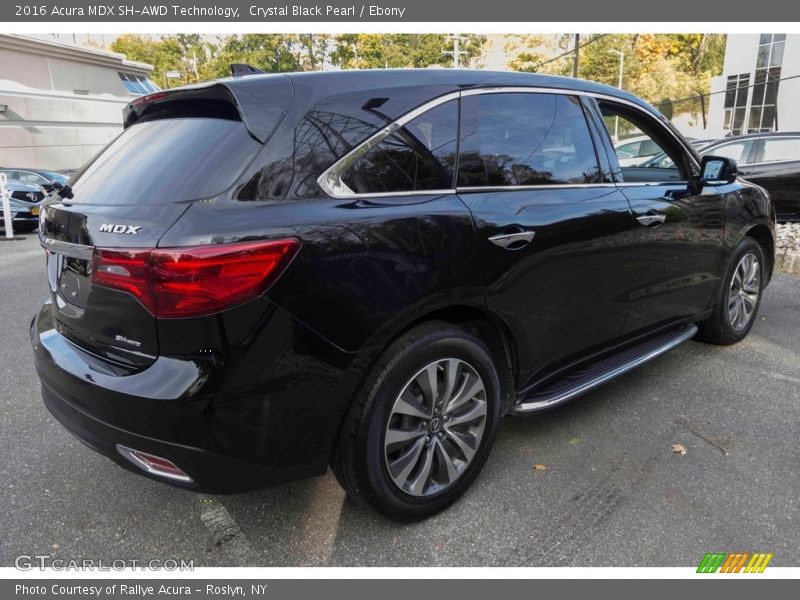 Crystal Black Pearl / Ebony 2016 Acura MDX SH-AWD Technology