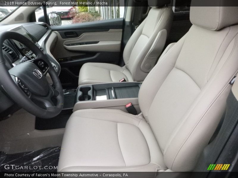 Forest Mist Metallic / Mocha 2018 Honda Odyssey Touring