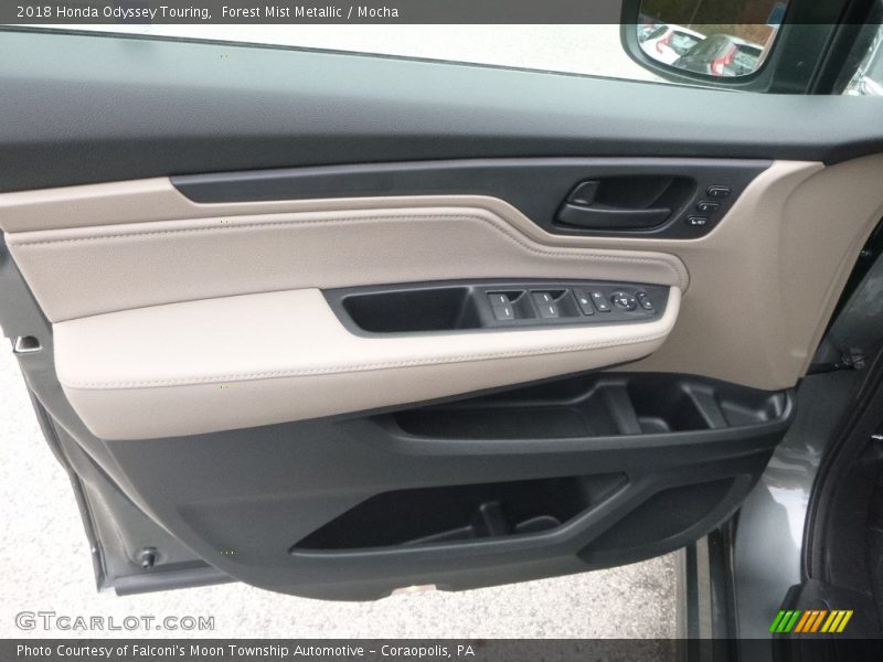 Forest Mist Metallic / Mocha 2018 Honda Odyssey Touring