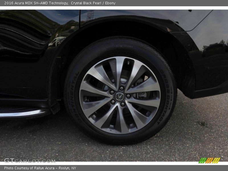 Crystal Black Pearl / Ebony 2016 Acura MDX SH-AWD Technology