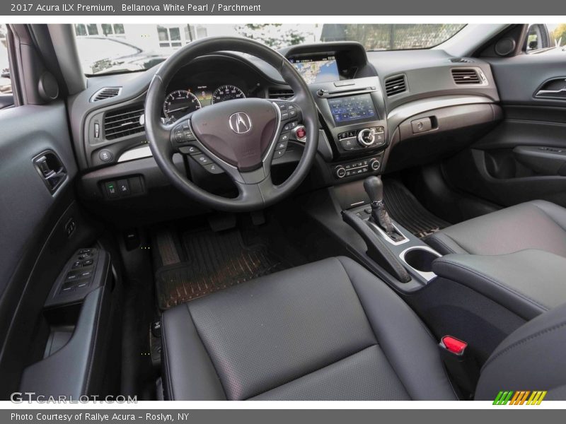 Bellanova White Pearl / Parchment 2017 Acura ILX Premium