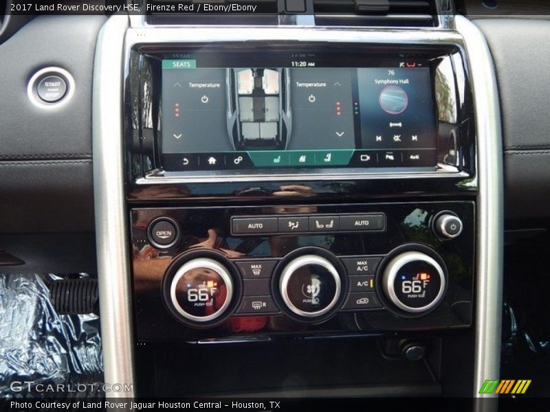 Firenze Red / Ebony/Ebony 2017 Land Rover Discovery HSE