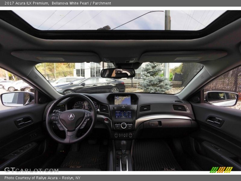 Bellanova White Pearl / Parchment 2017 Acura ILX Premium
