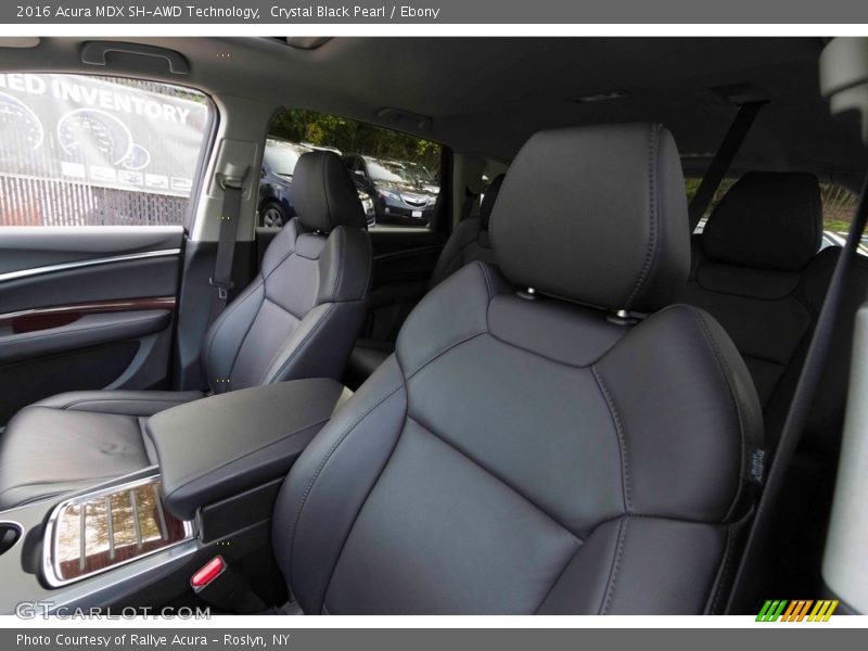 Crystal Black Pearl / Ebony 2016 Acura MDX SH-AWD Technology
