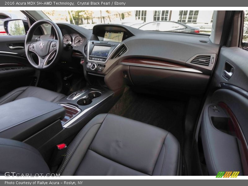 Crystal Black Pearl / Ebony 2016 Acura MDX SH-AWD Technology