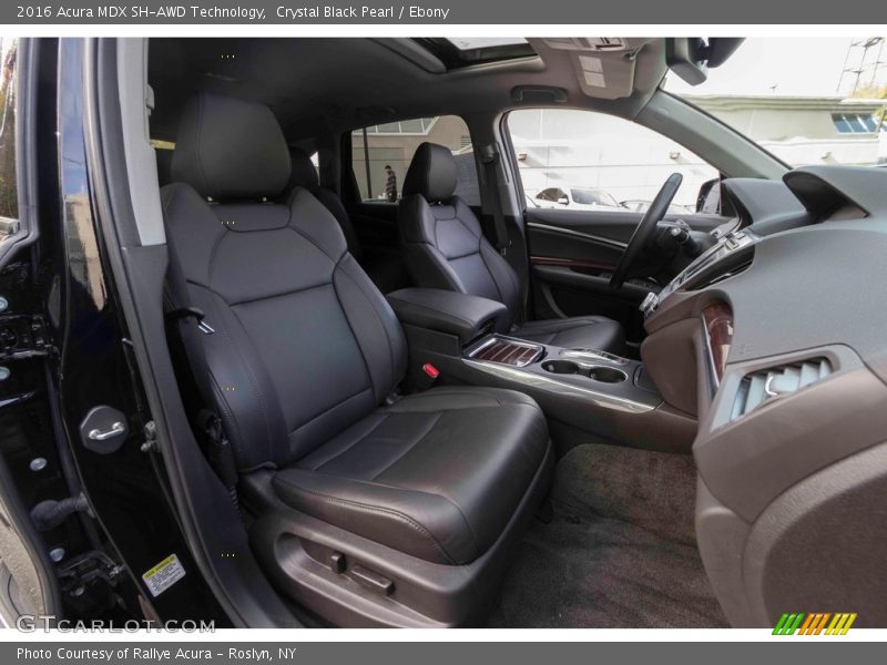 Crystal Black Pearl / Ebony 2016 Acura MDX SH-AWD Technology