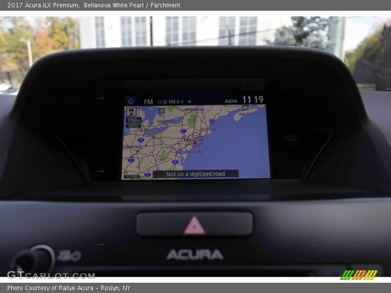 Bellanova White Pearl / Parchment 2017 Acura ILX Premium