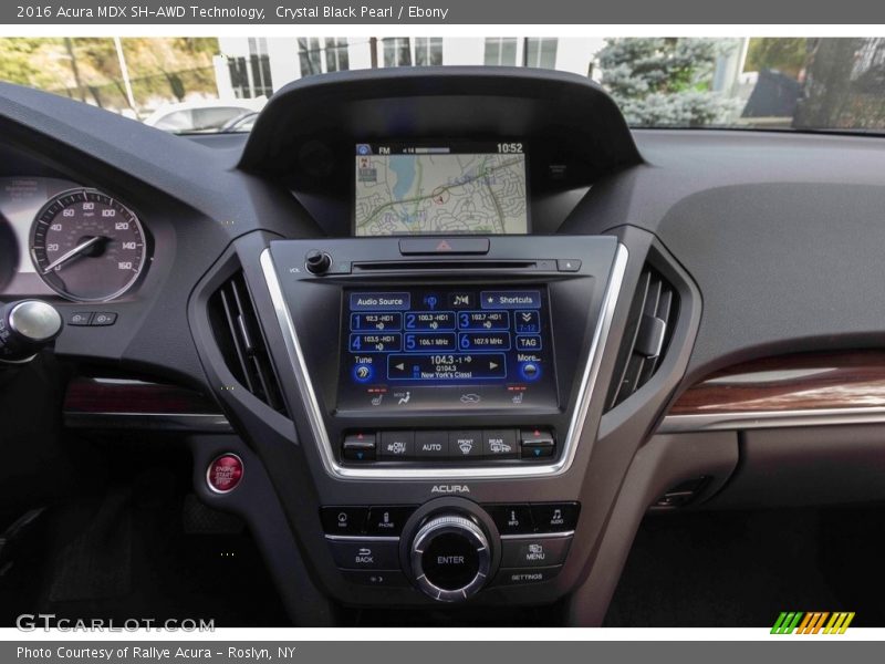 Crystal Black Pearl / Ebony 2016 Acura MDX SH-AWD Technology