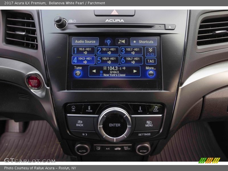 Bellanova White Pearl / Parchment 2017 Acura ILX Premium