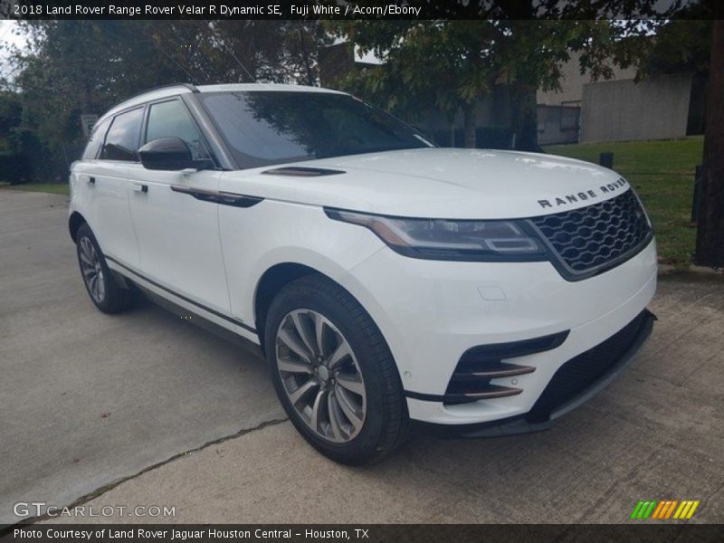 Fuji White / Acorn/Ebony 2018 Land Rover Range Rover Velar R Dynamic SE