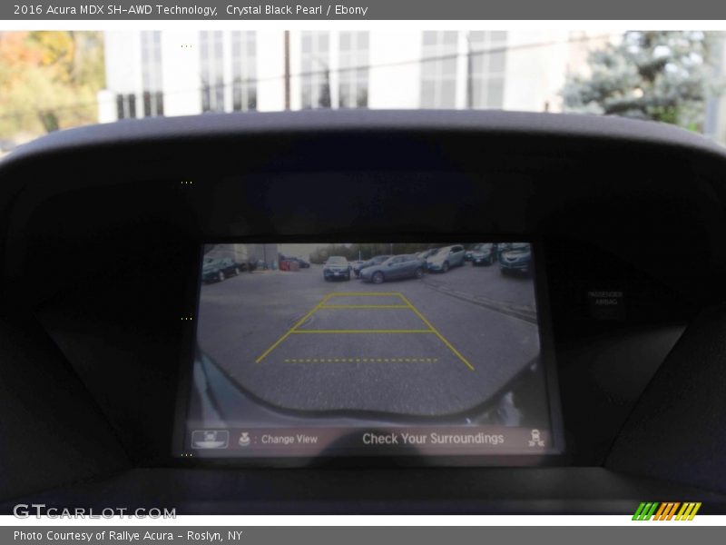 Crystal Black Pearl / Ebony 2016 Acura MDX SH-AWD Technology