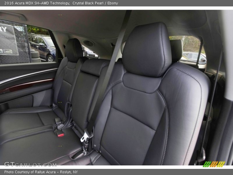 Crystal Black Pearl / Ebony 2016 Acura MDX SH-AWD Technology