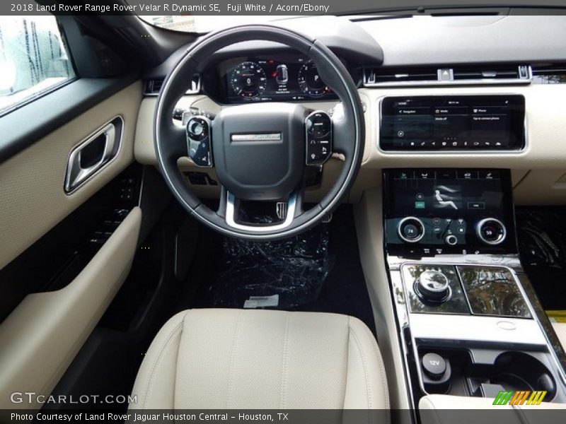 Fuji White / Acorn/Ebony 2018 Land Rover Range Rover Velar R Dynamic SE