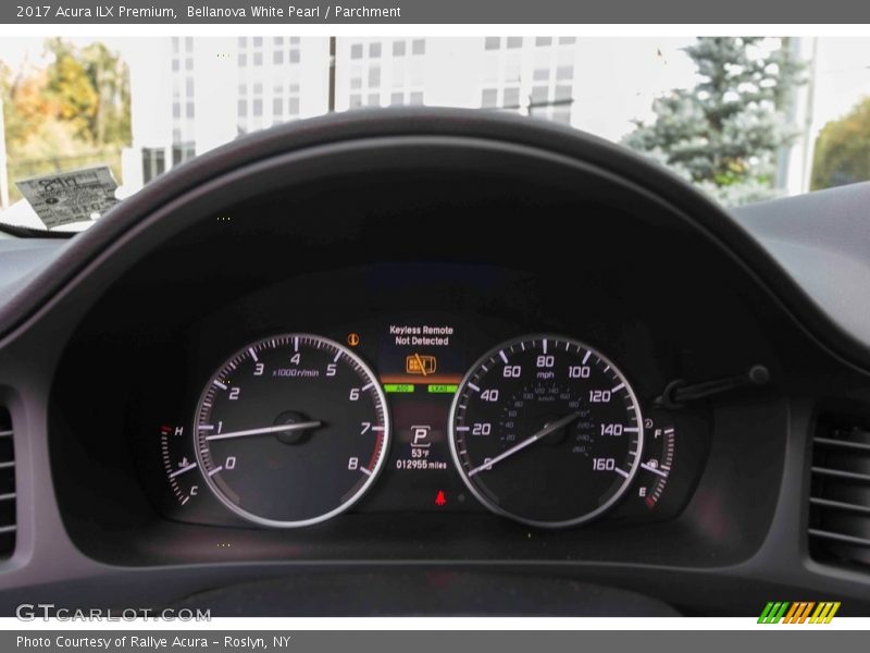 Bellanova White Pearl / Parchment 2017 Acura ILX Premium