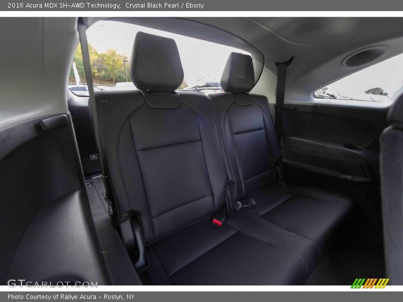 Crystal Black Pearl / Ebony 2016 Acura MDX SH-AWD Technology