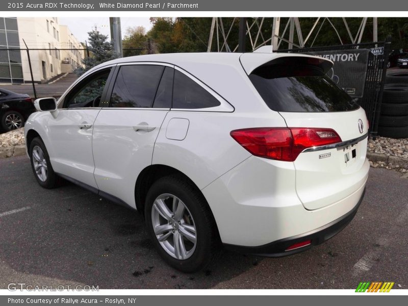 White Diamond Pearl / Parchment 2015 Acura RDX Technology