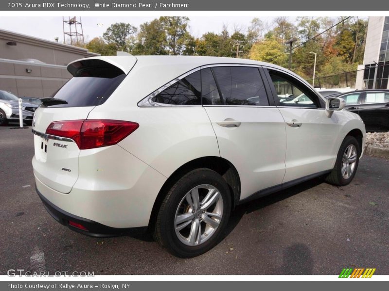 White Diamond Pearl / Parchment 2015 Acura RDX Technology